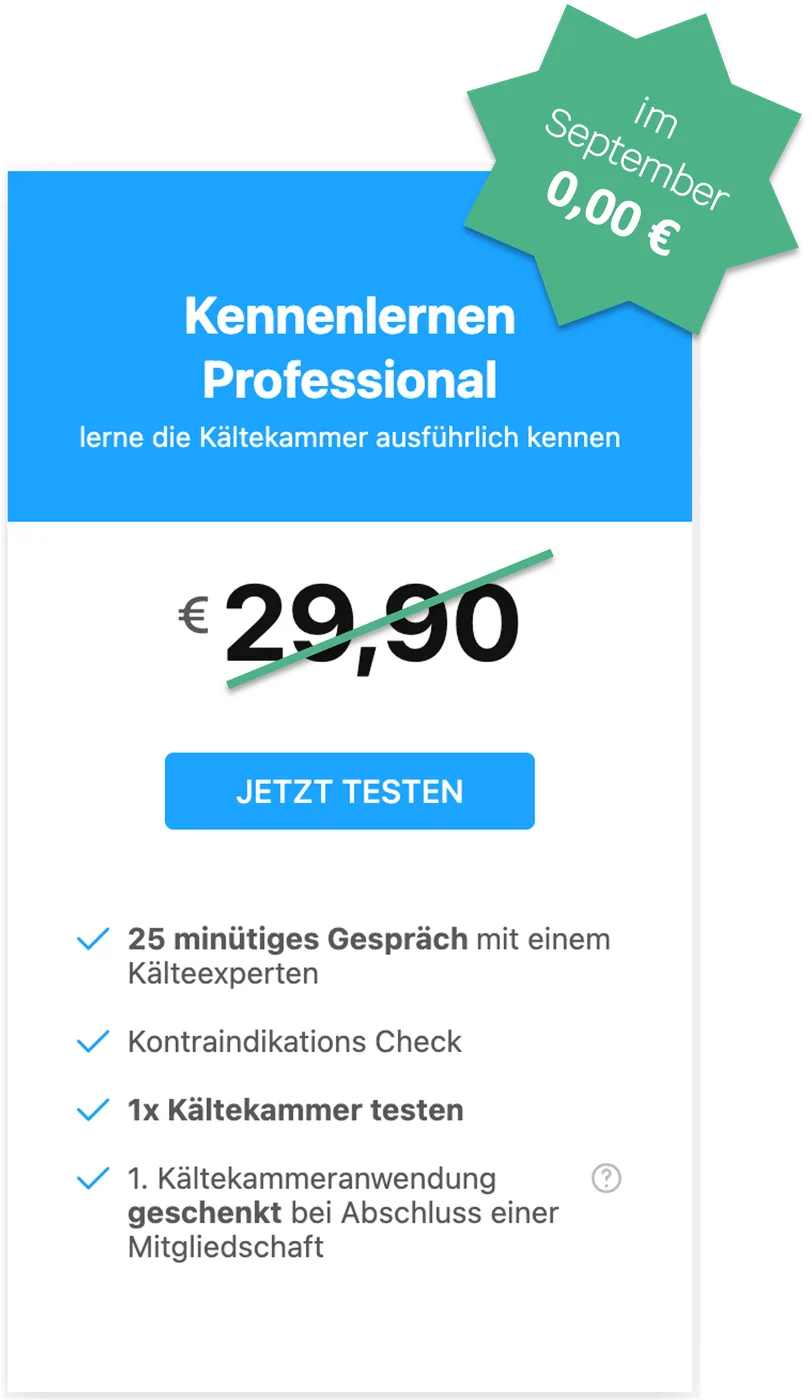 ICEKALT Kältekammer Frankfurt (Oeder Weg)
