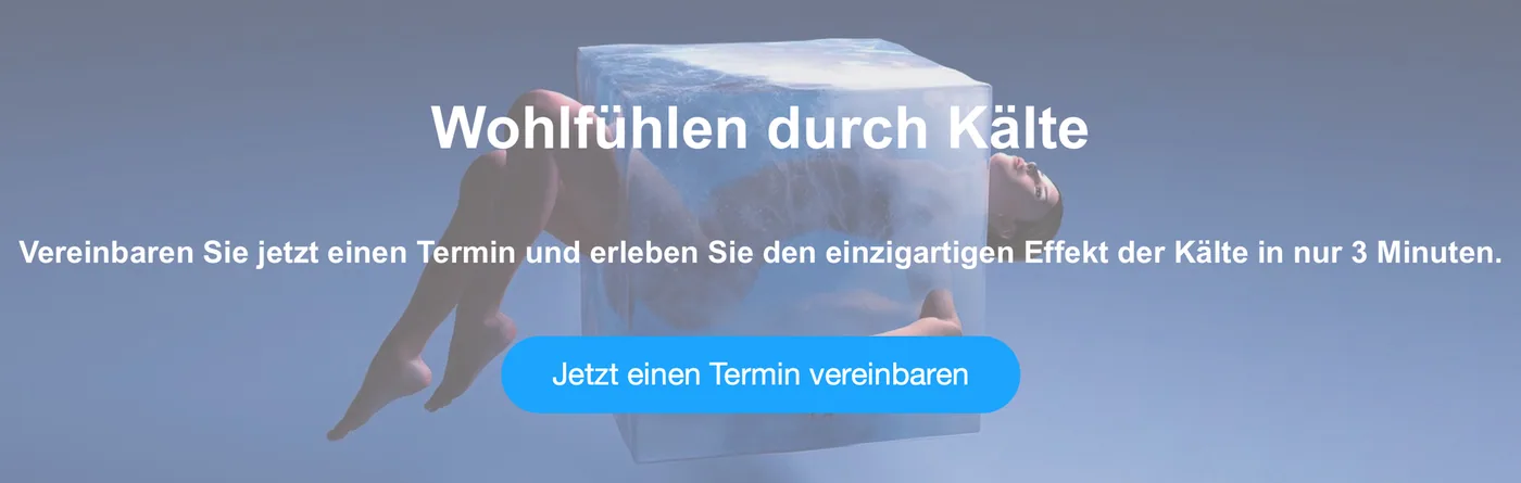 Cryo Care Oldenburg - Kältekammer / Eissauna