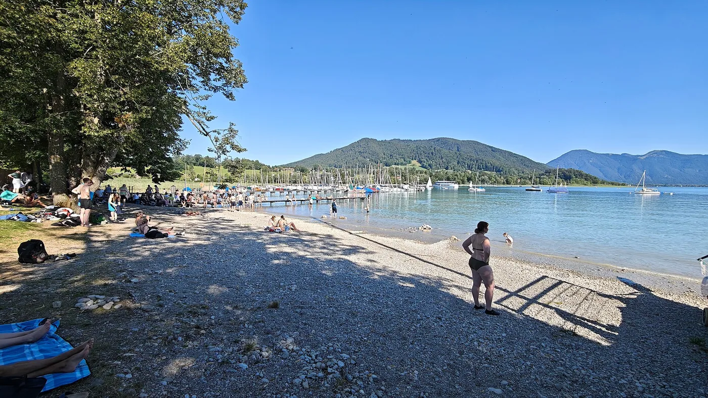 Tegernsee – Steg Seeglas Gmund in Gmund am Tegernsee, Bild 3 von 3
