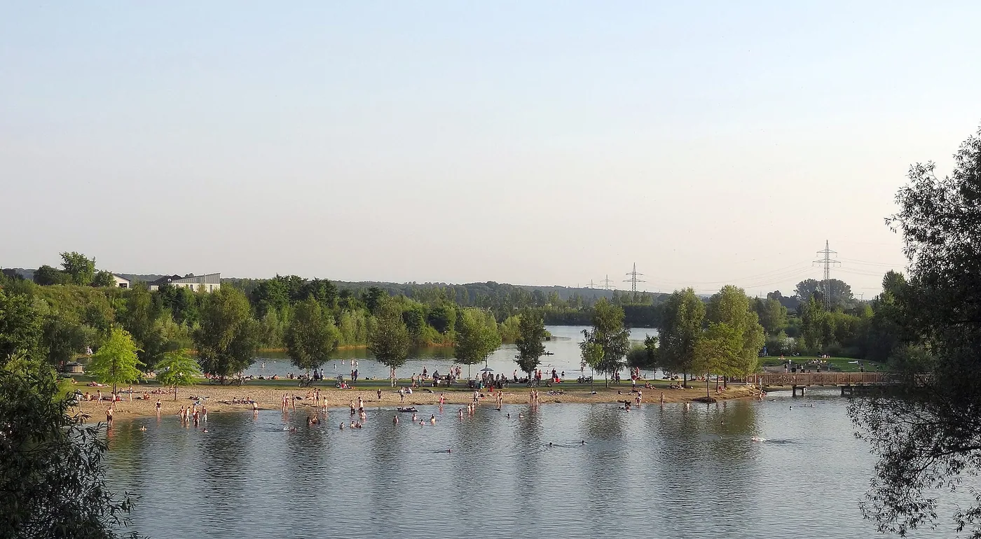 Heidbergsee Braunschweig - Eisschwimmer-Gruppe, Bild 3 von 3